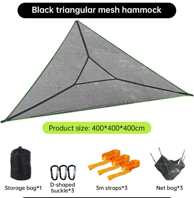 Triangular Camping Hammock_4